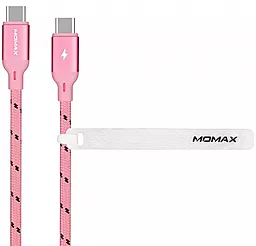 Кабель USB Momax USB-C to USB-C Cable Pink (DTC3P)
