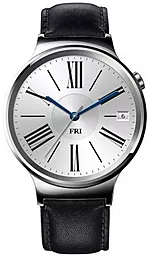 Смарт-часы Huawei Watch Silver (Stainless Steel with Black Leather Strap) - миниатюра 7