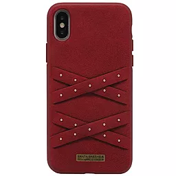 Чехол Polo Abbott For iPhone XS  Red (SB-IP5.8SPABT-RED)