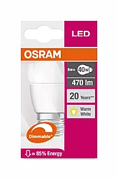 Світлодіодна лампа (LED) Osram Superstar Classic Р40 6.5W 2700K E27 (4052899900912) - мініатюра 2