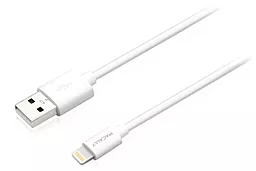 Кабель USB Macally Lightning Cable White (MISYNCABLEL3-W) - миниатюра 2