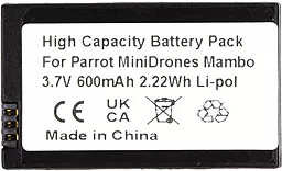 Акумулятор Parrot MiniDrones Mambo 600mAh PowerPlant (CB970636)