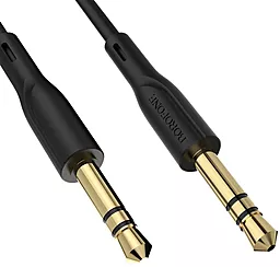 Аудіо кабель Borofone BL1 AUX mini Jack 3.5mm M/M Cable 1 м black