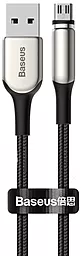 Кабель USB Baseus Zinc Magnetic micro USB Cable Black (CAMXC-H01)