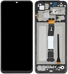 Дисплей Xiaomi Redmi 11A с тачскрином и рамкой, оригинал, Black