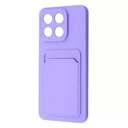 Чехол Wave Colorful Pocket для Honor X8a Light Purple