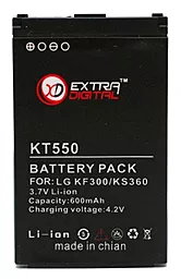 Аккумулятор LG KF240 / LGIP-330G / BML6242 (600 mAh) ExtraDigital
