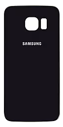 Задняя крышка корпуса Samsung Galaxy S6 Edge G925F Original Black Sapphire - миниатюра 2