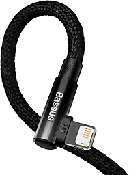 Кабель USB Baseus MVP 2 Elbow-shaped 2.4A 2M Lightning Cable Black (CAVP000101) - миниатюра 4