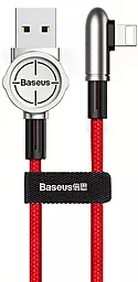 Кабель USB Baseus Exciting Mobile Game Lightning L-Shape Cable Red (CALCJ-A09)
