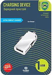 Автомобильное зарядное устройство Global MSH-SC-031 2.1a car charger white - миниатюра 2