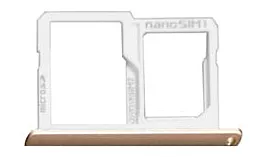 Слот (лоток) SIM-карти LG K580 X-Cam / F690 Gold