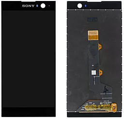 Дисплей Sony Xperia XA2 (H3113, H3123, H3133, H4113, H4133) з тачскріном, Black