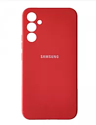 Чехол Silicone Case Full для Samsung Galaxy S24  Red