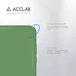 Чехол ACCLAB SoftShell для Xiaomi Poco M3 Green - миниатюра 3