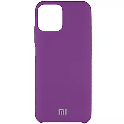 Чехол Epik Silicone Cover Full Protective (AAA) Xiaomi Mi 11 Lite Grape