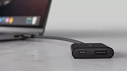 Видео переходник (адаптер) Belkin USB Type-C - HDMI v2.0 4k 60hz black (AVC002BTBK) - миниатюра 3