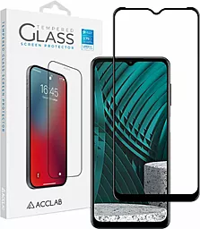 Защитное стекло ACCLAB Full Glue Samsung M127 Galaxy M12  Black (1283126510526)