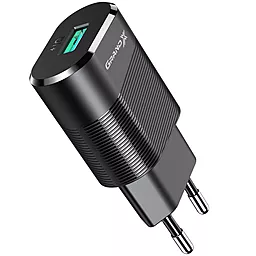 Сетевое зарядное устройство Grand-X 2.1A home charger + USB-C cable black (CH-17T) - миниатюра 2