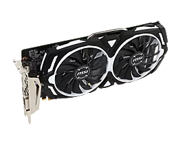 Видеокарта MSI GeForce GTX 1060 ARMOR OC 3072MB (GTX 1060 ARMOR 3G OCV1) - миниатюра 3