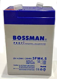 Аккумуляторная батарея Bossman Profi 6V 4.5Ah (3FM4.5)