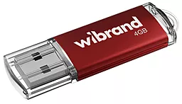 Флешка Wibrand Cougar 4Gb Red (WI2.0/CU4P1R)
