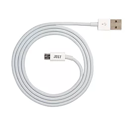 Кабель USB JUST Simple Micro USB Cable White (MCR-SMP10-WHT) - миниатюра 3