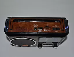 Радиоприемник Golon RX-277LED Wooden - миниатюра 5