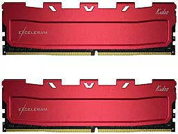 Оперативная память Exceleram 32GB (2x16GB) DDR4 3000MHz Kudos Red (EKRED4323016AD)