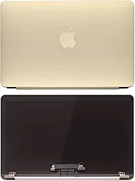 Матриця для ноутбука Apple MacBook 12 A1534 (2016-2017), в зборі з кришкою і рамкою, оригінал, Gold