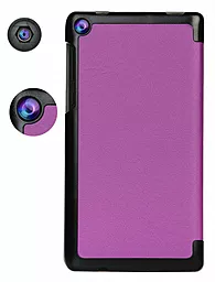 Чехол для планшета BeCover Smart Case Lenovo Tab 3 Plus 8 TB-8703 Purple (701371) - миниатюра 2