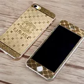 Защитное стекло 1TOUCH Chanel Series Apple iPhone 5, iPhone 5S, iPhone SE Silver (экран + задняя крышка) - миниатюра 2