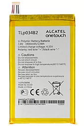 Акумулятор Alcatel One Touch Hero 8020D (3400 mAh) 12 міс. гарантії