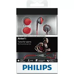 Навушники Philips ActionFit SHQ1200/10 Orange - мініатюра 4
