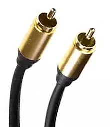 Аудио кабель PowerPlant RCA - RCA M/M Cable 5 м black (CA911769) - миниатюра 2