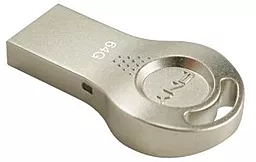 Флешка PNY Attache i Durable Metal 64Gb (FDI64GATTI-EF) Silver - миниатюра 2