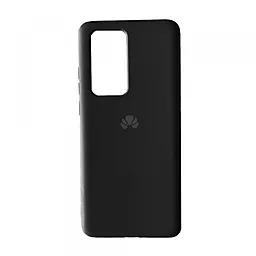 Чехол Epik Silicone Case Full для Huawei P40  Black