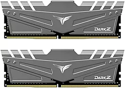 Оперативная память Team 32GB (2x16GB) DDR4 3200MHz T-Force Dark Z Gray (TDZGD432G3200HC16CDC01)