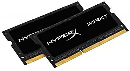 Оперативная память для ноутбука HyperX 8GB (2x4GB) SO-DIMM DDR3L 1600MHz IMPACT (HX316LS9IBK2/8) - миниатюра 2