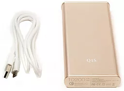 Повербанк PowerPlant Q1S Quick-Charge 2.0 10200mAh Gold (DV00PB0005G) - миниатюра 5