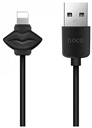 Кабель USB Hoco X17 Snowy Lightning Cable Black