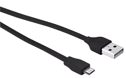 Кабель USB Trust Urban Revolt micro USB Cable 0,2m Black - миниатюра 2