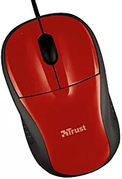 Компьютерная мышка Trust Primo Mouse with mouse pad (20427) Red - миниатюра 2