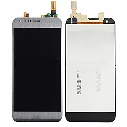 Дисплей LG X Cam (K580) с тачскрином, оригинал, Silver