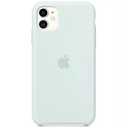 Чохол Apple Silicone Case PB for iPhone 11 Seafoam