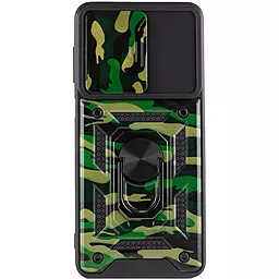Чехол Epik Camshield Serge Ring Camo для Samsung Galaxy A13 4G Army Green - миниатюра 2
