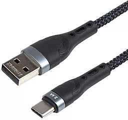 USB Кабель Remax 2.4A USB Type-C Cable Black (RC-C006A)