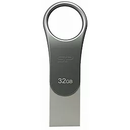 Флешка Silicon Power 32GB Mobile C80 Silver USB 3.0 (SP032GBUC3C80V1S)