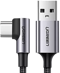 Кабель USB Ugreen US284 Aluminum Shell with Braided 3A 0.5M USB USB - Type-C Cable Black (50940) - миниатюра 3