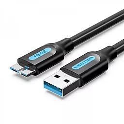 Кабель USB Vention micro USB 3.0 cable black (COPBF)